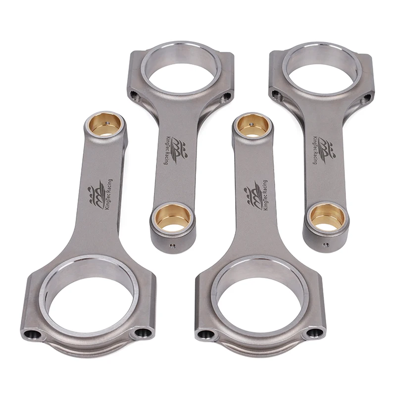 KingTec Racing Forged Connecting Rods 148mm*21mm for Opel Vauxhall C22XE C22LET X22XE 2.2L 16V Engine with Netural Bolts