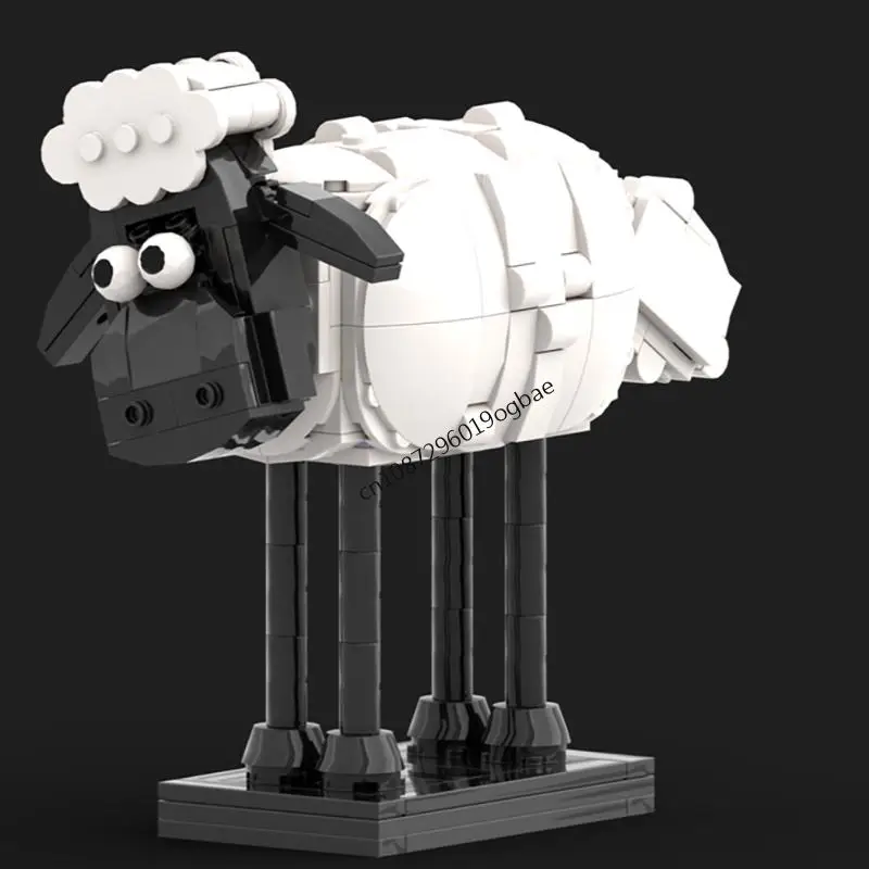 جديد 1782 قطعة فيلم الرسوم المتحركة الأغنام شوند MOC والاسد وحلق نموذج لجسم لتقوم بها بنفسك الأفكار الإبداعية لعبة أطفال تجميع لغز هدية