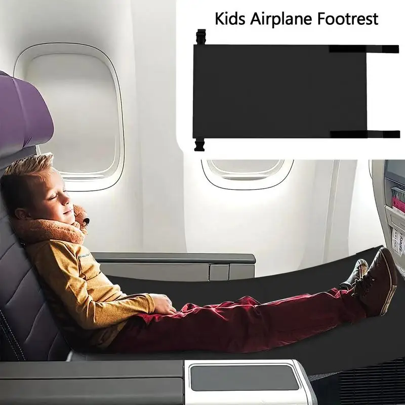 Travel Airplane Footrest Portable Airplane Kids Bed Footrest Foot Resting Tool For Business Trip Vacation Traveling Daily Supply