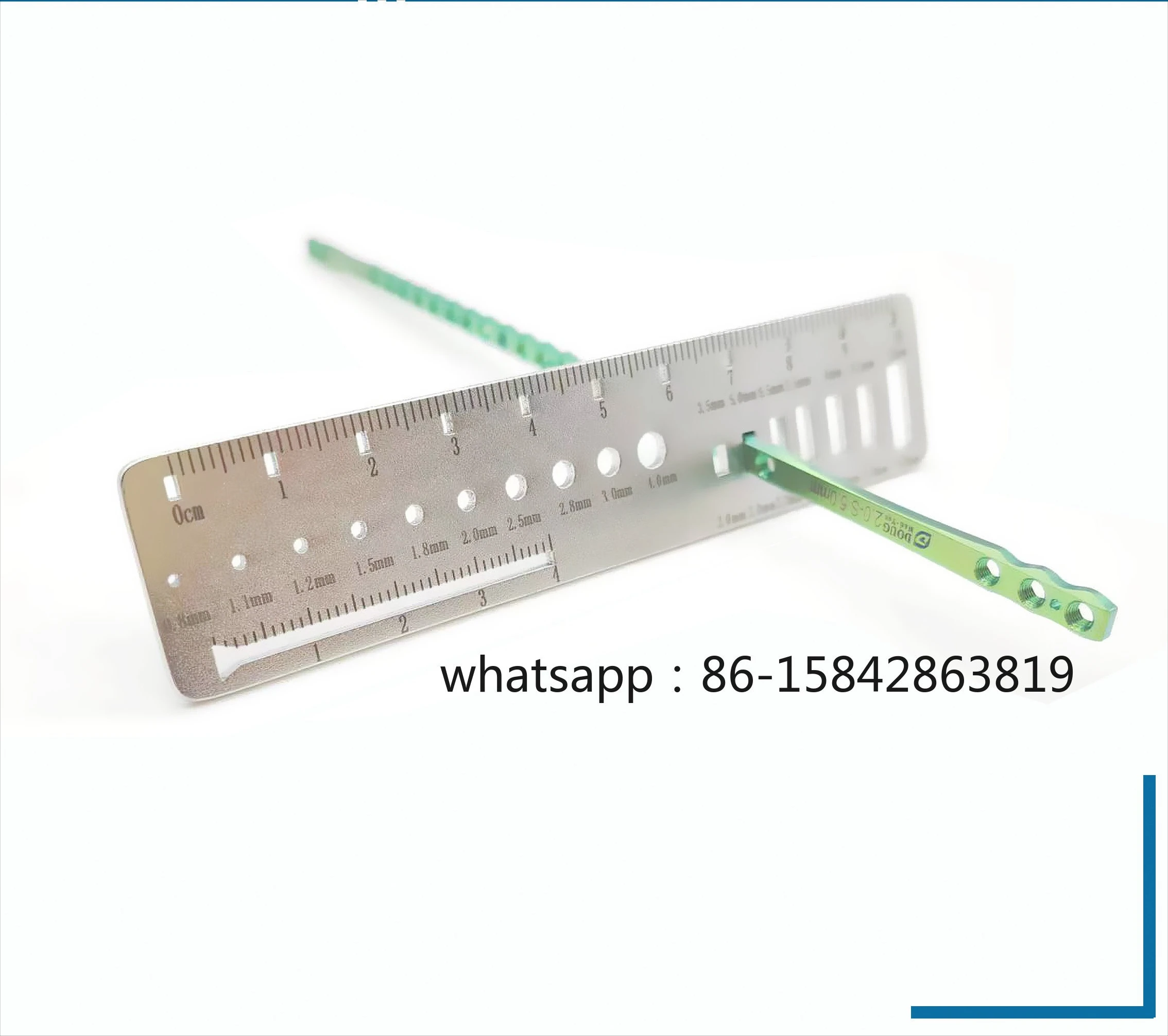 Pet Orthopedic Measurement Bone Plate Screw Drill Bit Kirschner Multi-functional Ruler, Year-on-year Enlargement