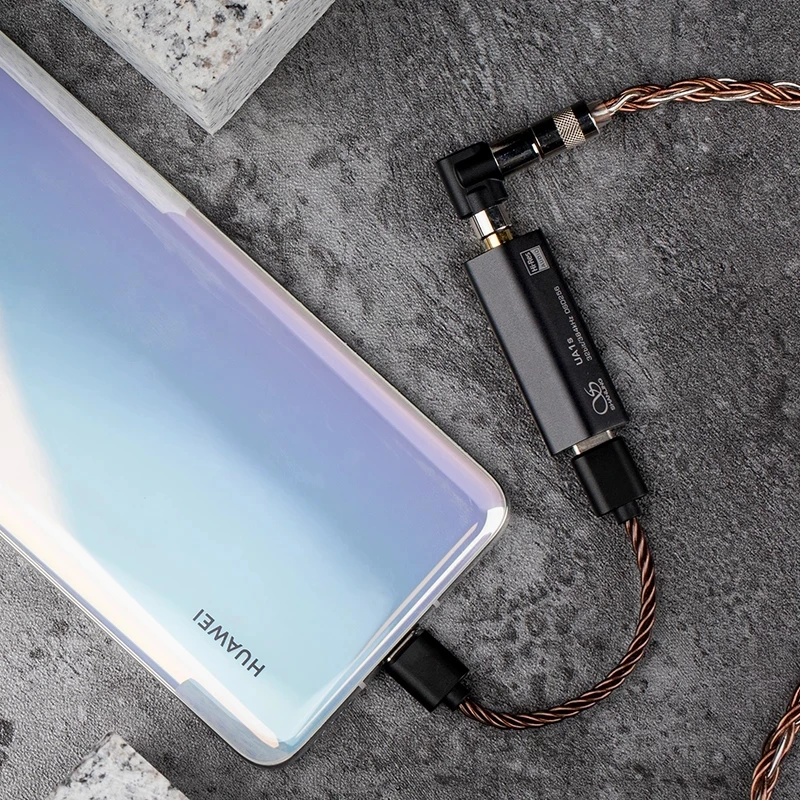 SHANLING UA1s USB DAC AMP ES9219C Chip Type-c Ke 3.5Mm Hi-res Kabel Audio Mini Headphone Amplifier PCM384 DSD256