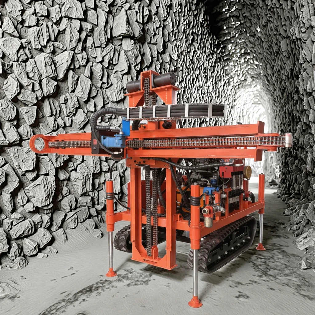 

Customizable 360 Degree High-efficiency Tunnel Drilling Rig Can Be Used for Mining Tunnel Excavation and Resource Extraction