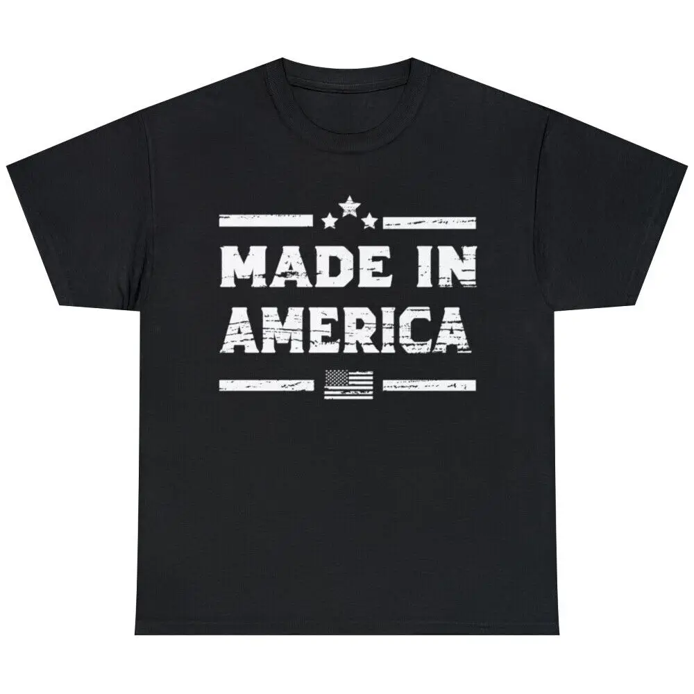 

Men's Flag T Shirt American Patriotic Made in America Unisex T-shirt