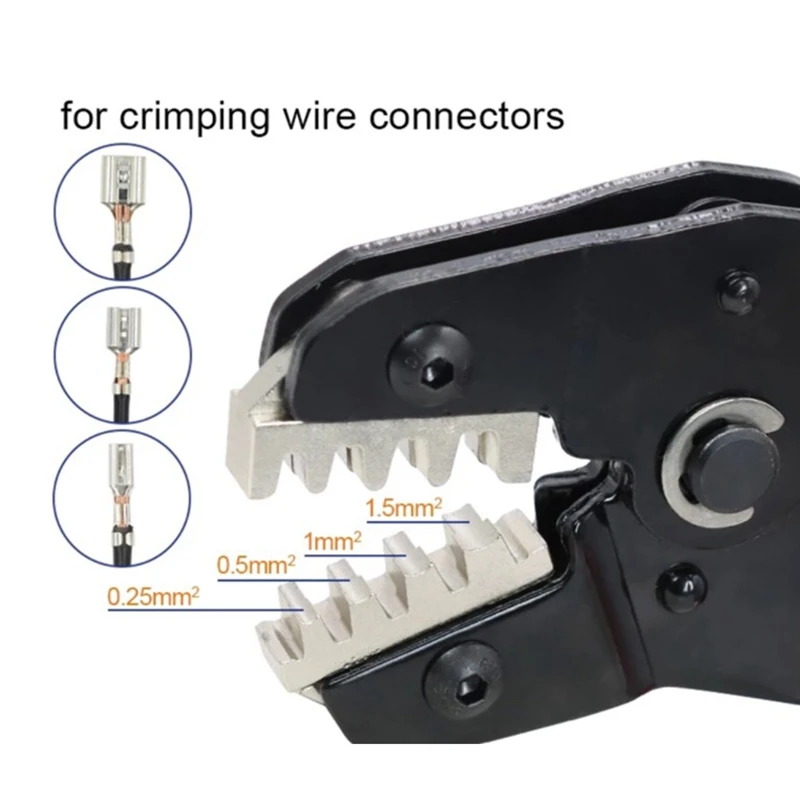 A50I tang Crimping Terminal alat Crimping Kit SN-48BS untuk 2.8 4.8 6.3 VH3.96 alat Crimping kawat