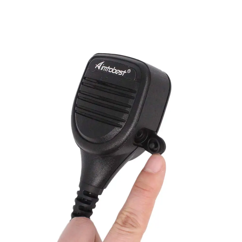 13PIN PTT RSM Remote Speaker Microphone Fits for RugGear Smartphones RG725 RG530 walkie talkie with clip audio jack