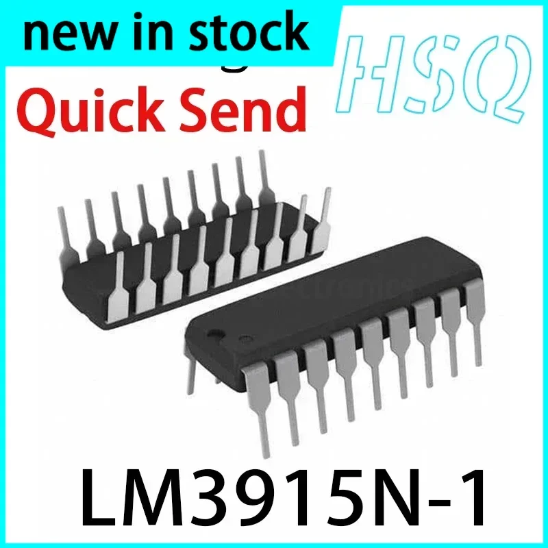 New LM3915N-1 LED Bar Chart Display Driver Chip Directly Inserted Into DIP18 LM3915