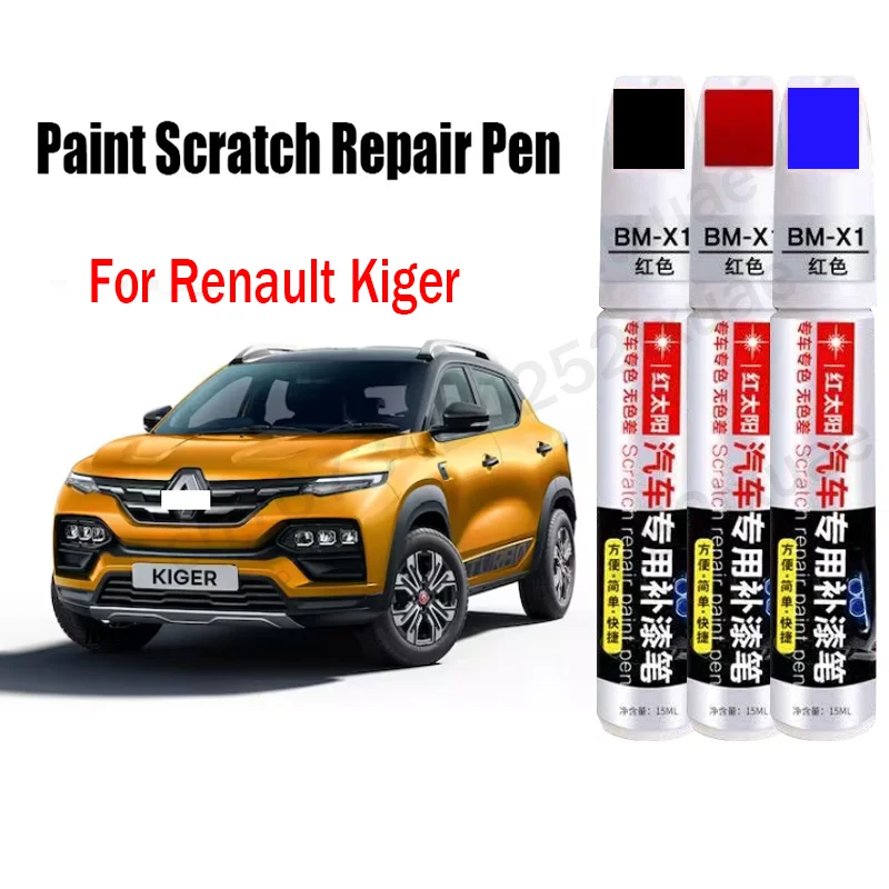 

Car Paint Pen Scratch Repair Touch-Up Paint Pen for Renault Kiger Paint Scratch Remover Car Paint Care Accessories