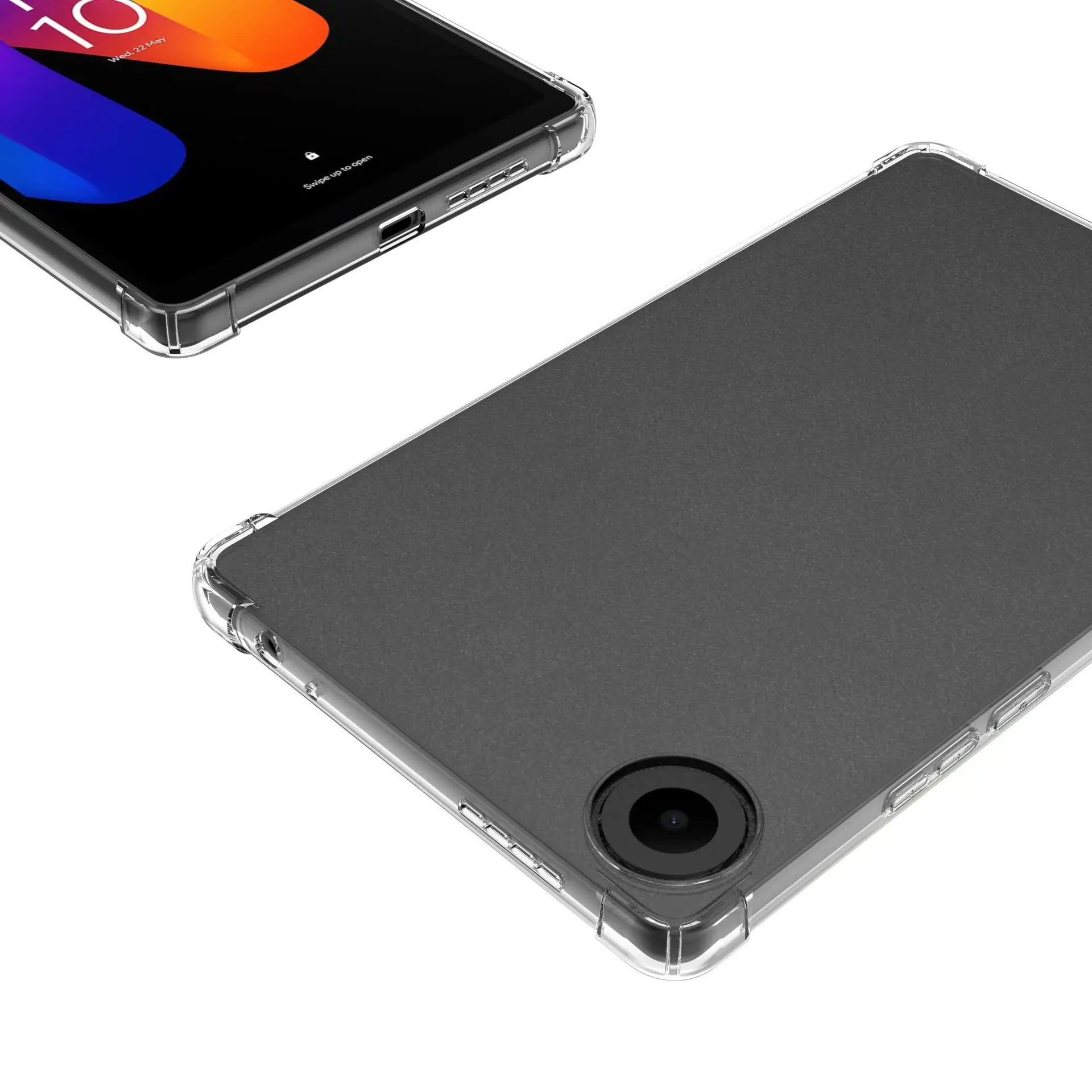 Shockproof Anti-Fall Transparent TPU Case for TCL TAB 8 Gen 2 8.7