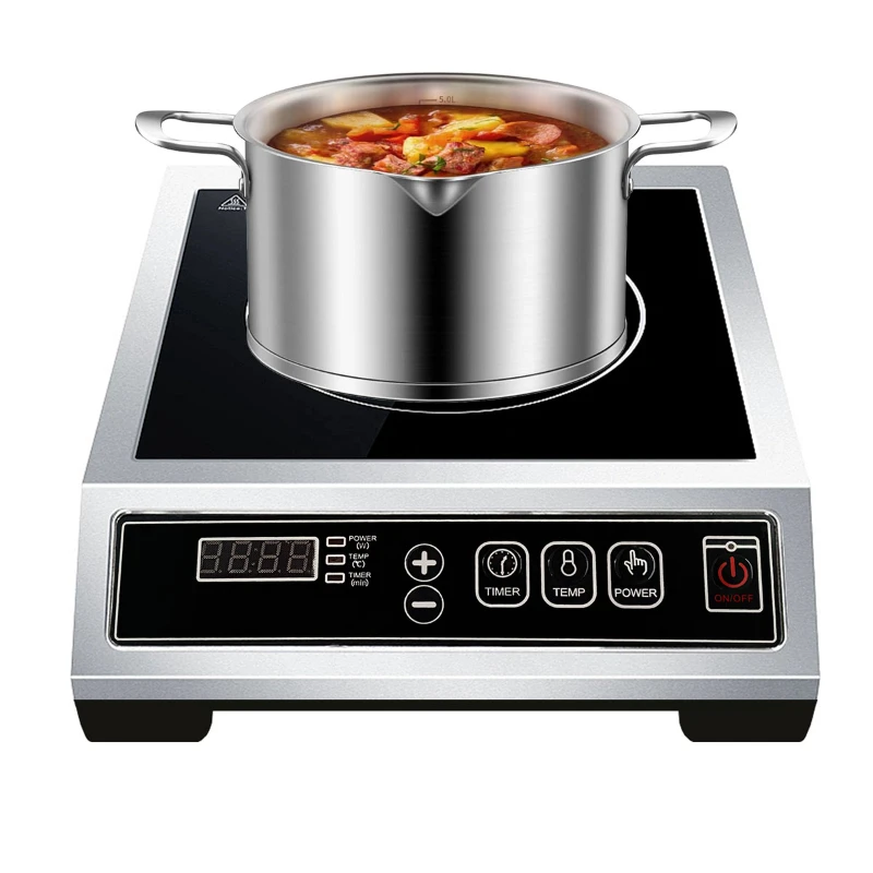 Commercial Stove Cooktop Single Flat 3500W Plate Induction Cooker With 3.5Kw Big Power Cooktop Stove