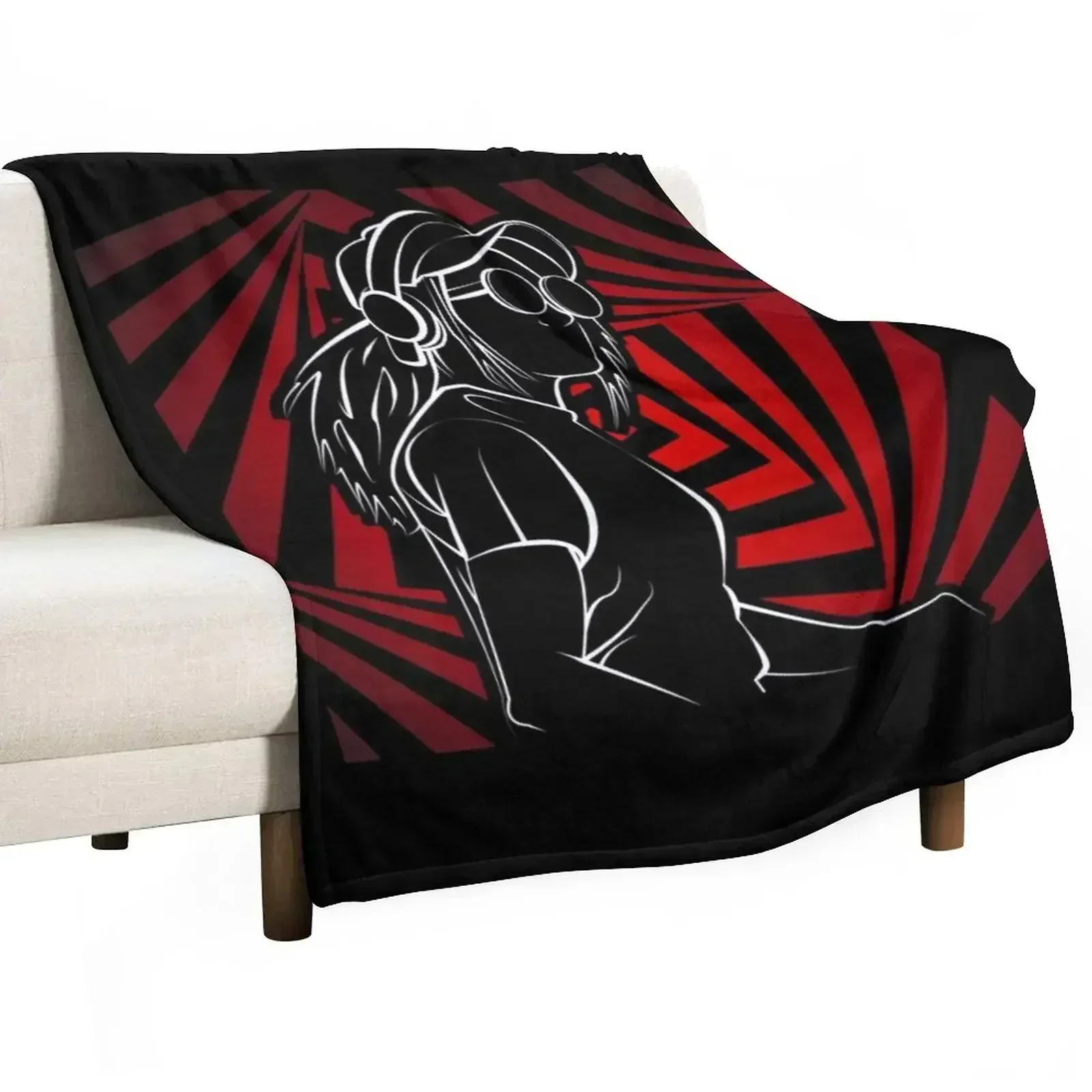 Rezz Mass Manipulation Throw Blanket Heavy Shaggy Softest Thin Luxury St Soft Plaid Blankets