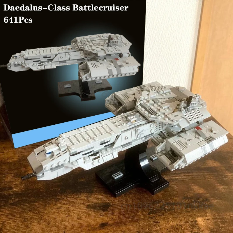 NEW BC-304 Daedalus Class Battlecruiser Model Building Blocks Pace War MOC SpaceShip Battle Bricks DIY Assembly Toy Gift