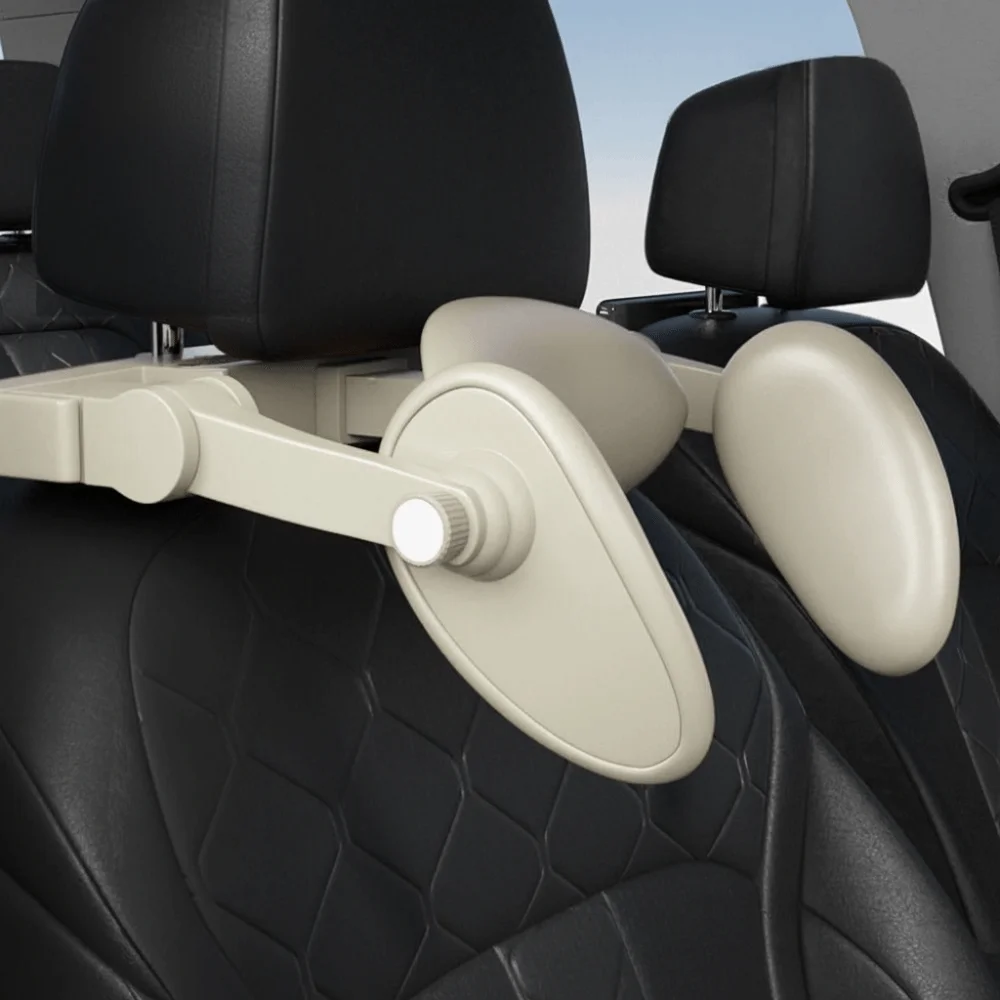 Support The Cervical Spine Car Headrest Pillow Comfortable Skin-friendly Neck Side Pillow Freely Adjust Not Occupying Space