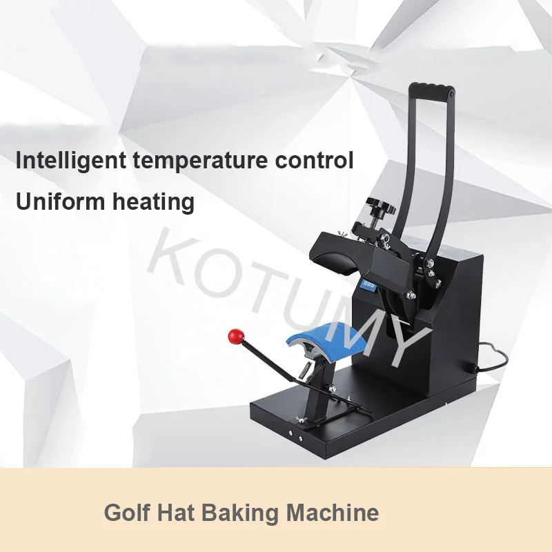 Machine d'impression de chapeau chaud Portable, outils de marquage d'étiquettes incurvées, équipement de marquage de Logo de chapeau Vertical 110V/220V