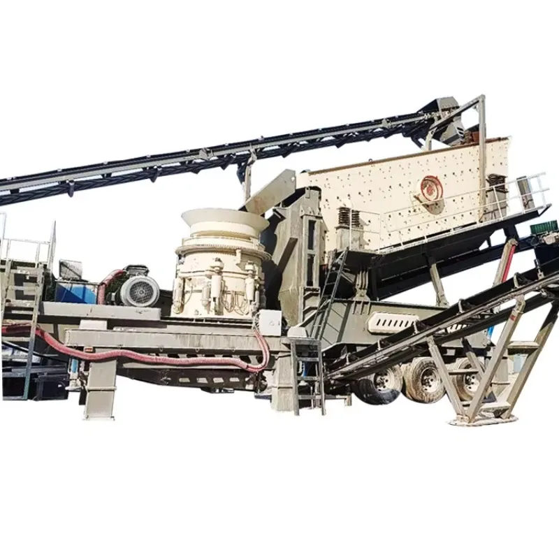 Stone Crusher Machine Crushing Plant Complete Portable Crushing Plant Price Quarry Mobile Granite Limestone Gravel Jaw Crusher