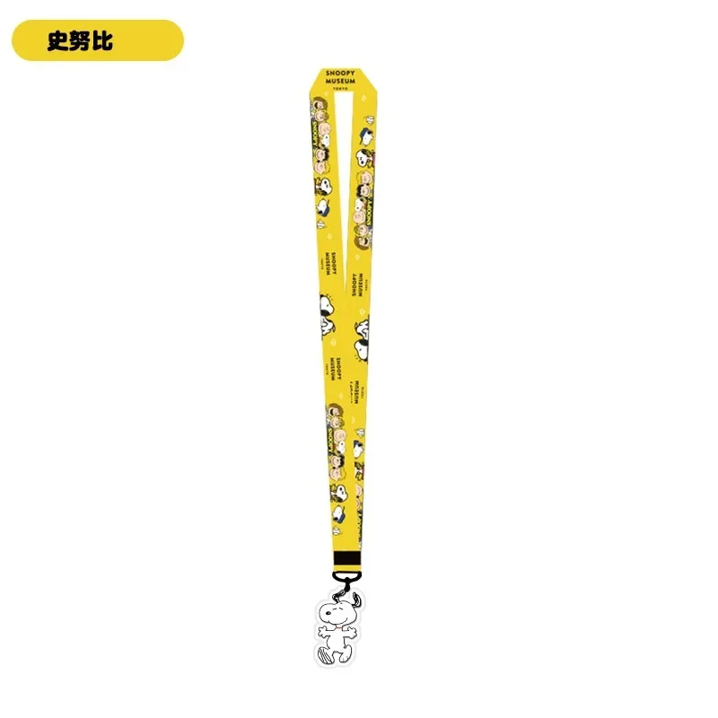 Snoopy Cartoon Lanyard Mobile Phone ID Keychain Neck Strap Anime Anti-lost Gift