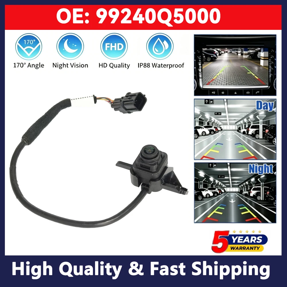 HD Rear Parking Assist Backup View Camera 99240Q5000 99240-Q5000 Suitable For Kia Seltos 2021 2022 Auto Reversing Visual System