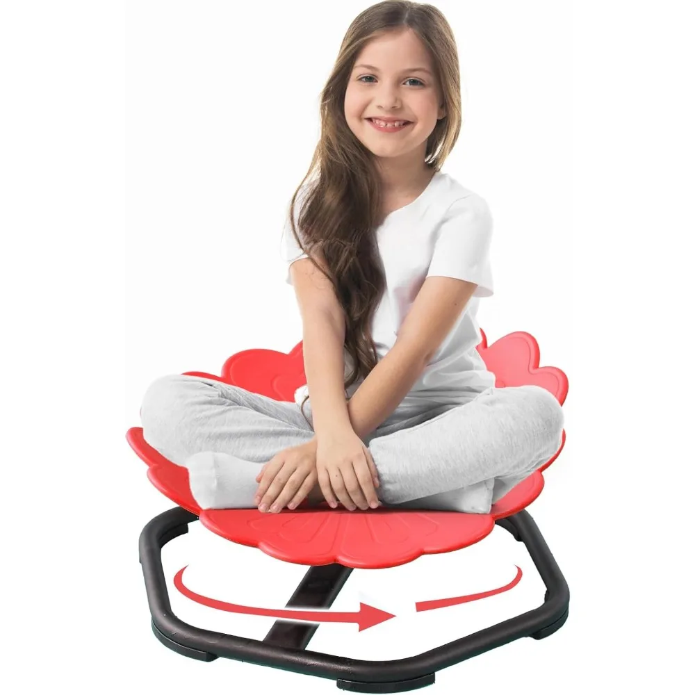 

Kids Sensory Swivel Chair, Spinning Chair for Autistic Kids & ADHD Children, Autism Sensory Products Sit and Spin Activity Toys