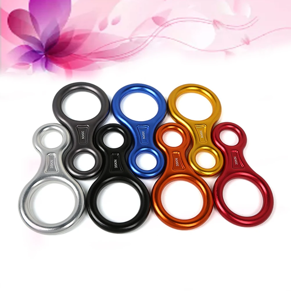 

Descender Climbing Rappelling Ring Mountain Buckle Carabiner Equipment Downhill