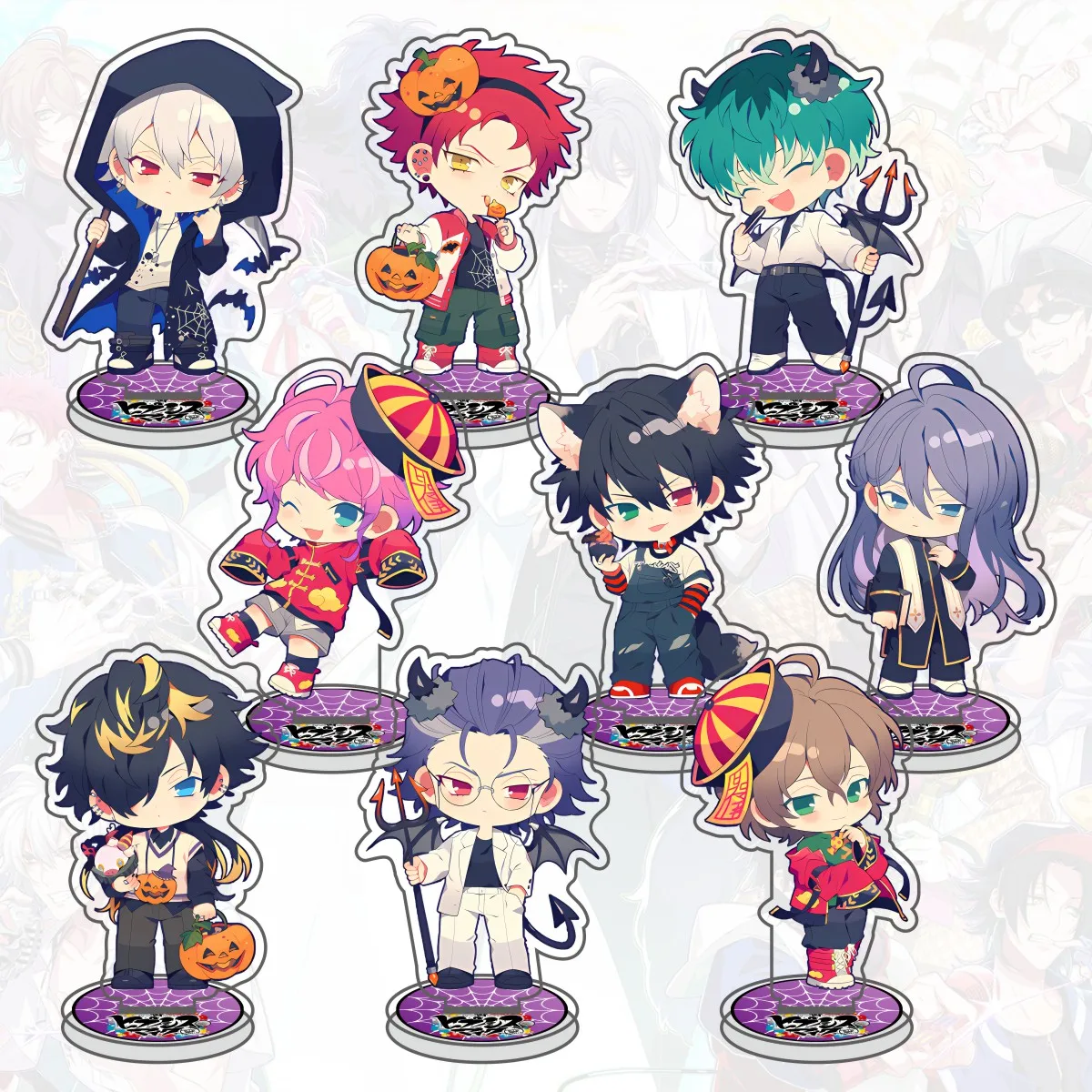 Llaveros de batalla de Rap de división hipnosismica, juego de Anime, soporte acrílico, Mr.Hc DOPPO, comedia trágica, MC.B.B, accesorios de regalo para seguidores