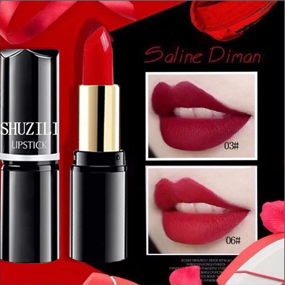 1 Uds. Brillo de labios de doble punta, tubo Original, textura suave, resistente al agua y al sudor, lápiz labial hidratante cosmético