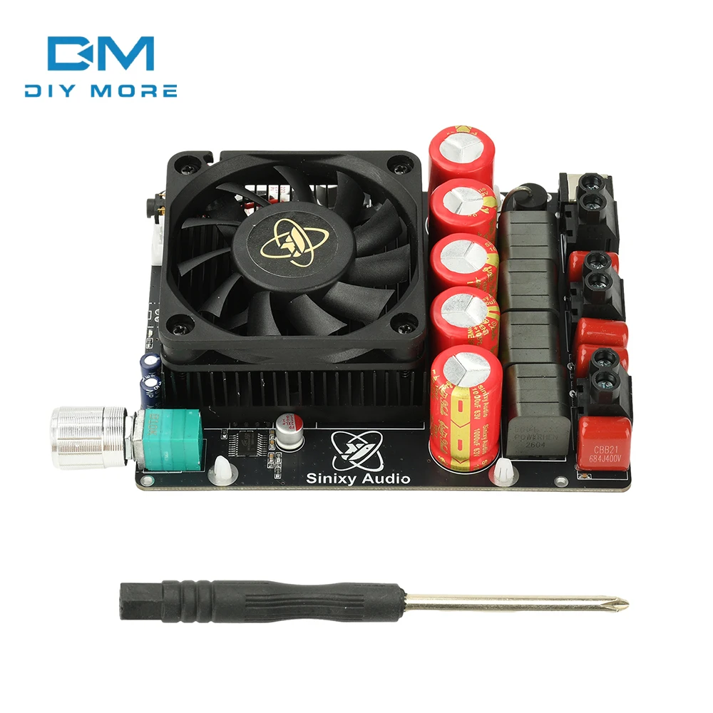 1200W Dual TPA3255 Amplifier Module DC19-51V Wide Voltage 600W+600W Class D Pure Post-stage Audio Amp Board With Noise Reduction
