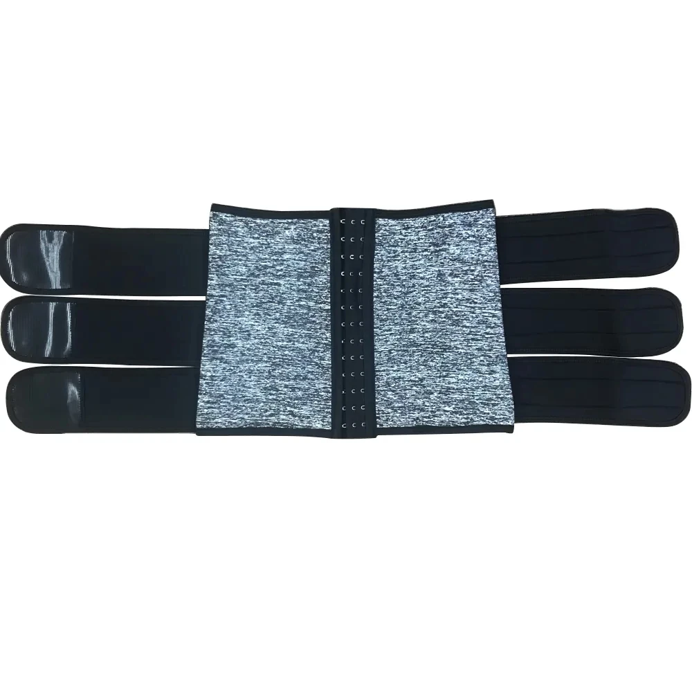 Women Waist Trimmer Triple Belts Waist Trainer Shapewear Tummy Control Slimming Fat Burning Body Shaper Compression Sheath Belts image 5