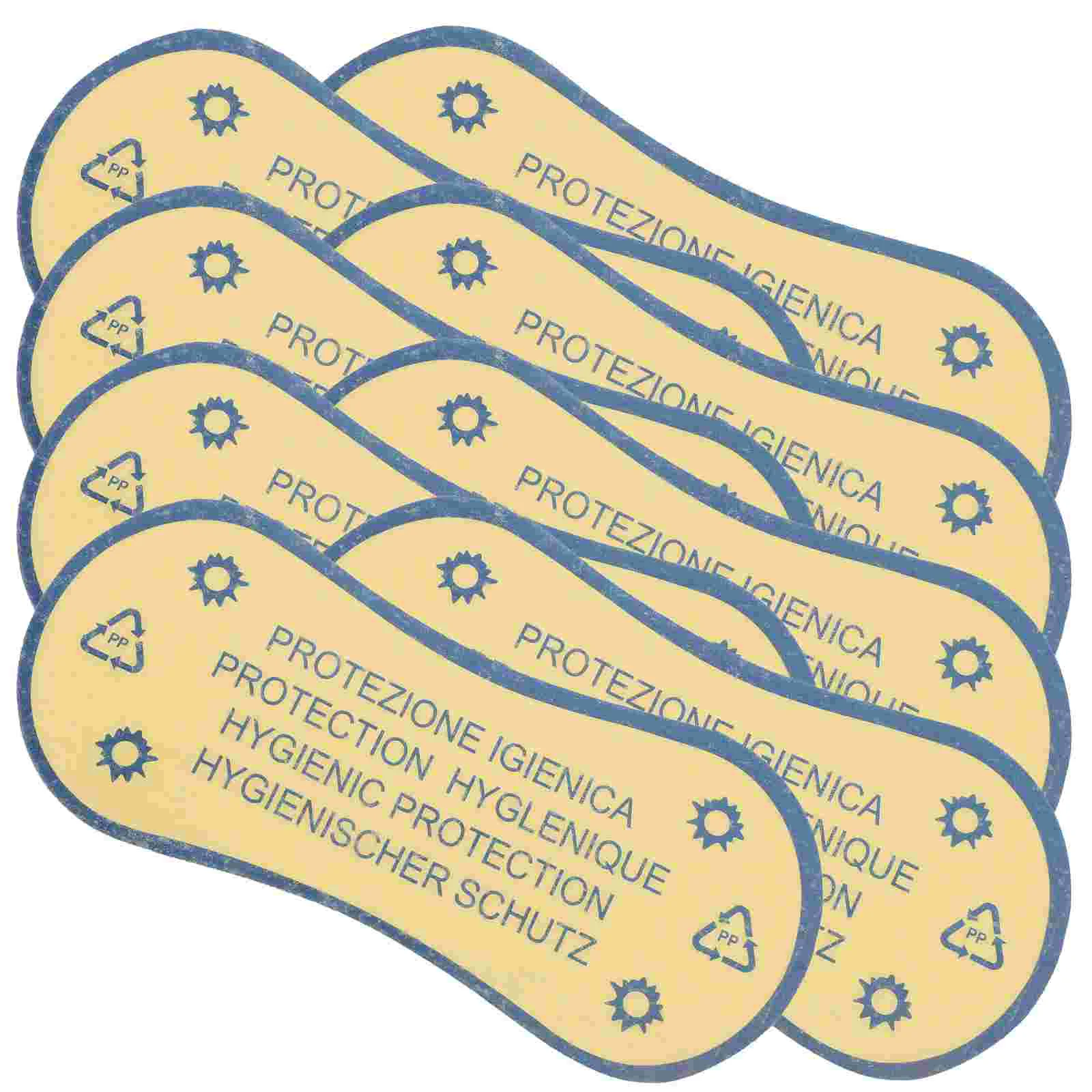 Imagem -03 - Etiquetas de Advertência de Maiô Adesivo Protetor de Pvc para Lingerie Calcinha de Encaixe Adesivo Decalque de Roupa de Banho 50 Pcs