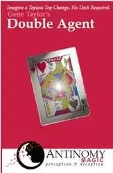 ‌ خدعة سحرية احترافية مزدوجة العامل - وسيلة قريبة لتغيير البطاقة الفورية مع دعامة ساحرة كوميدية غير مرئية لسطح البوكر