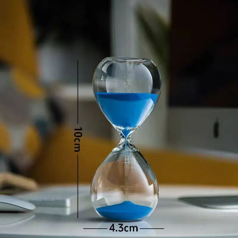 5/10/30 Minutes Sand Timer Hourglass, Creative Desktop Sand Bottle Ornament for Kids Time Management