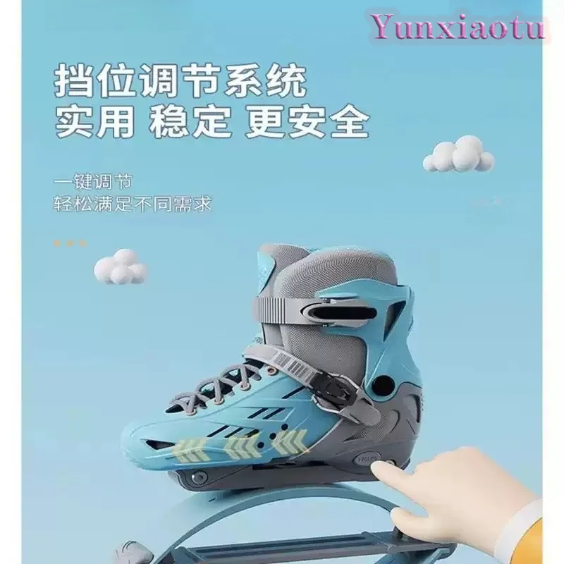 Kangaroo Jumping Shoes for Kids & Adults - Stretch Fitness Bouncing Shoes for Girls & Boys