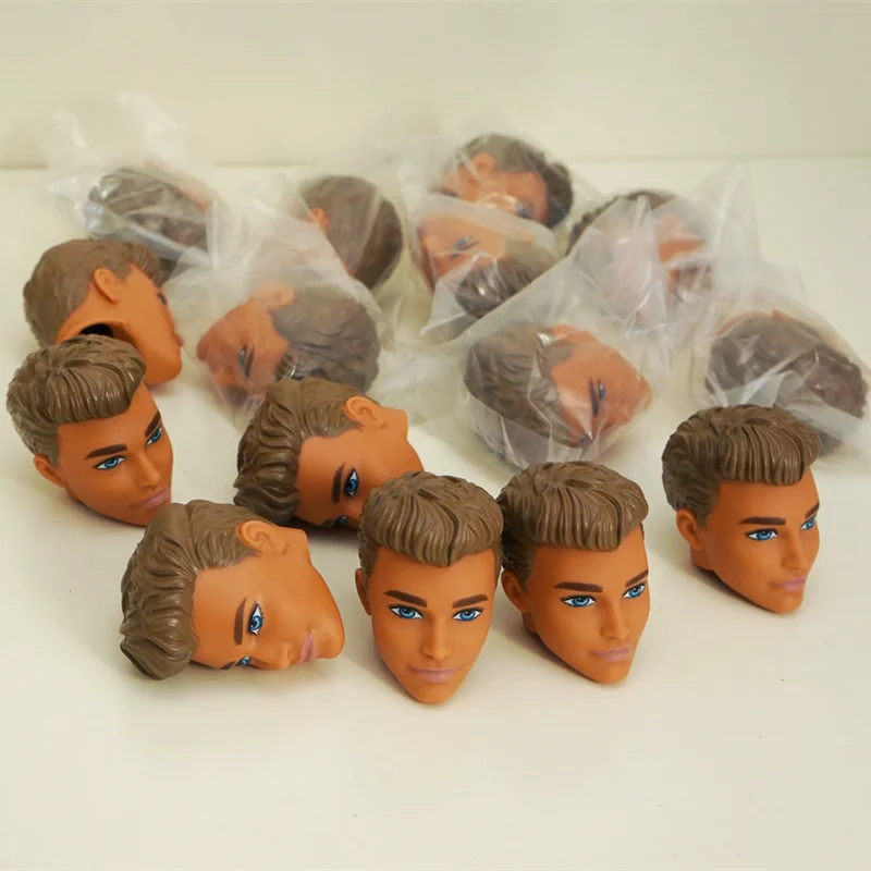 1Pcs Prince Ken Doll Head Toy for Kids Diy Fashion Dolls Head Accessories Dressing Collection Toys