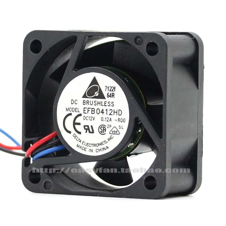 NEW DELTA 4020 12V 0.12A EFB0412HD -R00 switch 4CM cooling fan