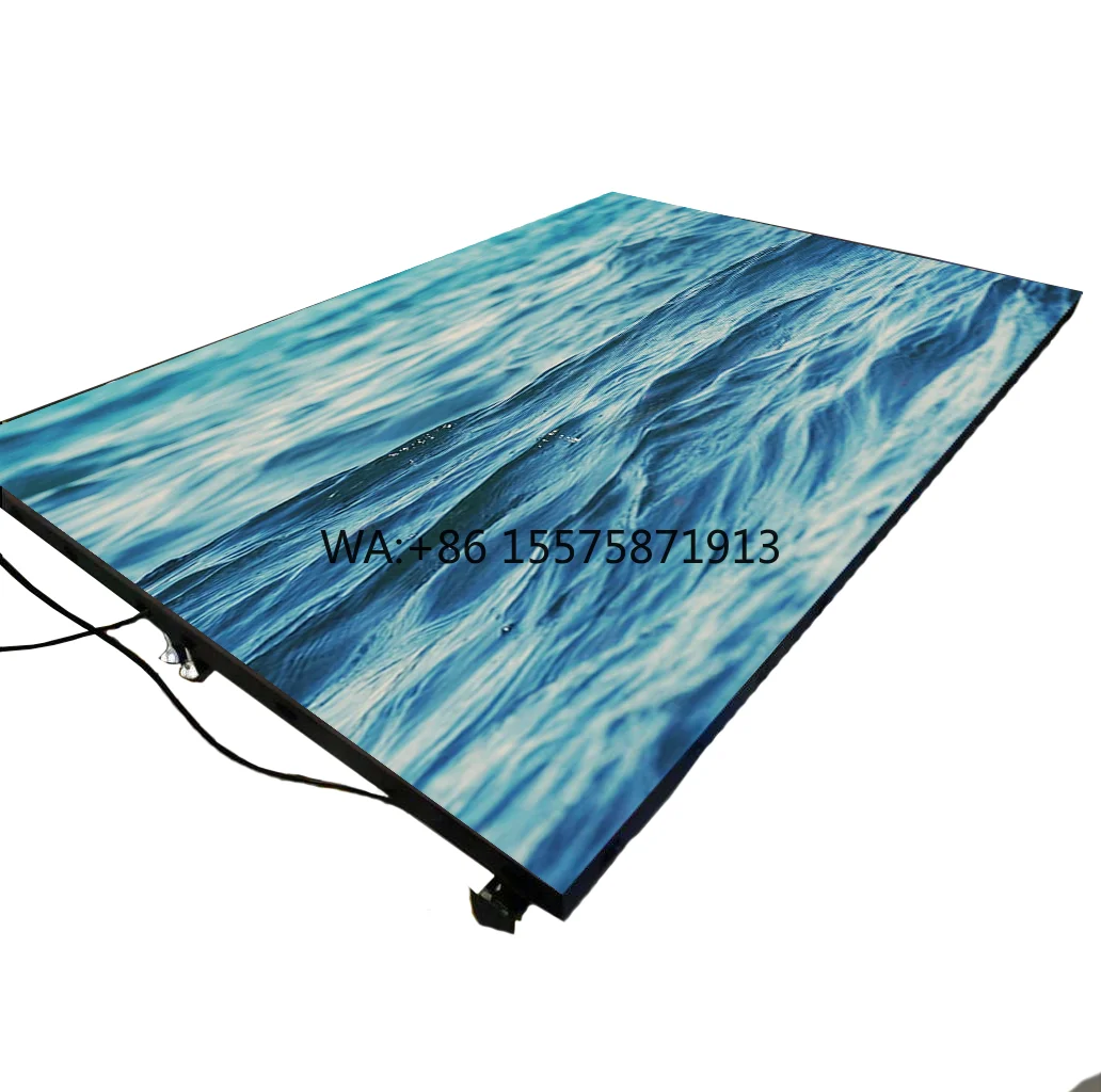 

Customizable Hot Sale P4.81 Indoor Digital Floor Tile Display Dance Wedding Banquet Stage Event 1920Hz Led Display Screen
