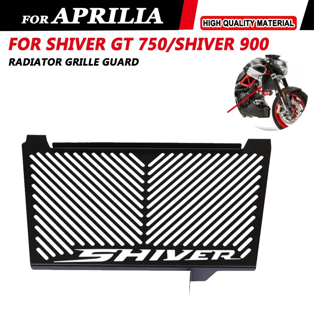 

Motorcycle Radiator Grille Cover Guard Protection Protetor For Aprilia SHIVER 750 GT 2007-2017 SHIVER900 SHIVER 900 2017 - 2019