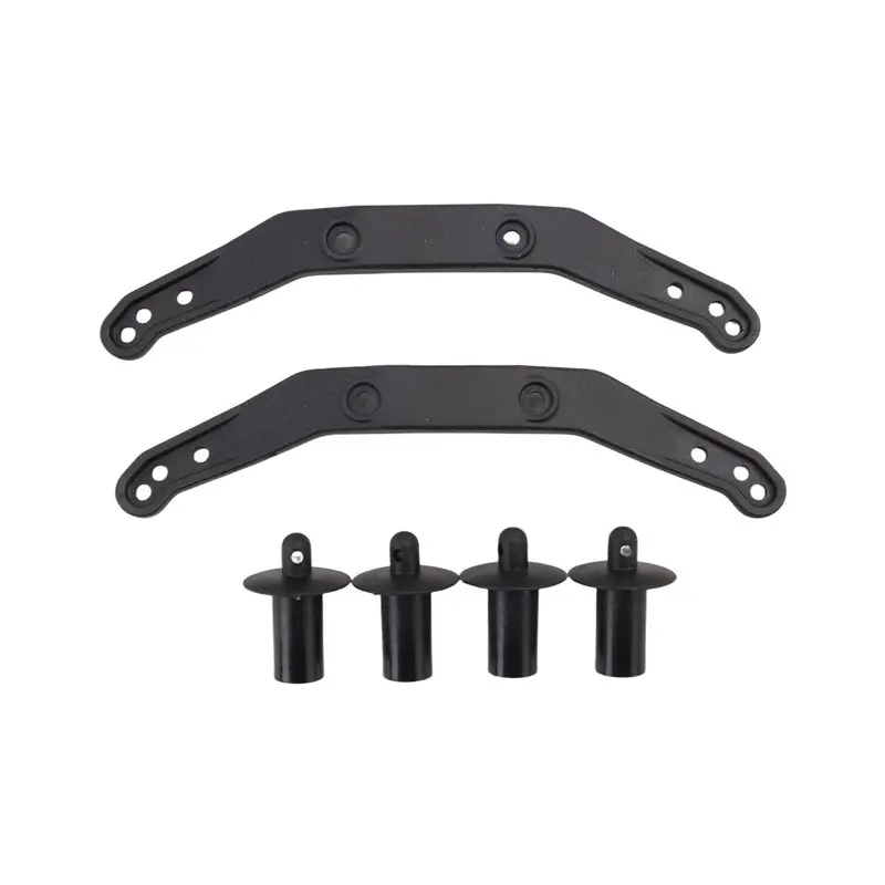 ABJL-8X Front And Rear Body Posts Mount Shell Column For Traxxas Slash 4X4 VXL Remo Hobby 9EMO Huanqi 727 1/10 RC Car Parts
