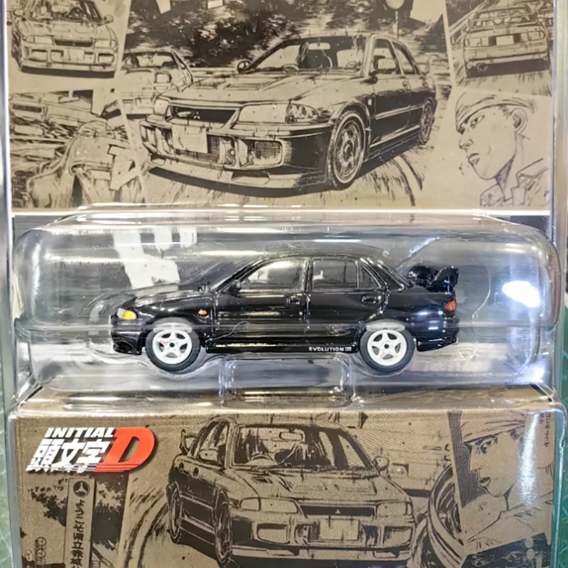 

Коллекционная модель автомобиля EVO III&IV из литого металла в масштабе 1:64, классический сувенир для взрослых, подарок на праздники