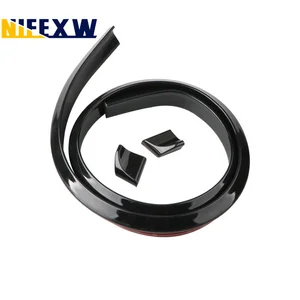 UNIVERSAL CAR SPOILER Stem Trunk Spook Roof Roof Lip with glossy black 5D carbon fiber punch-free installation 1.5m 10 Main Sales Universal Aerofolio - №8