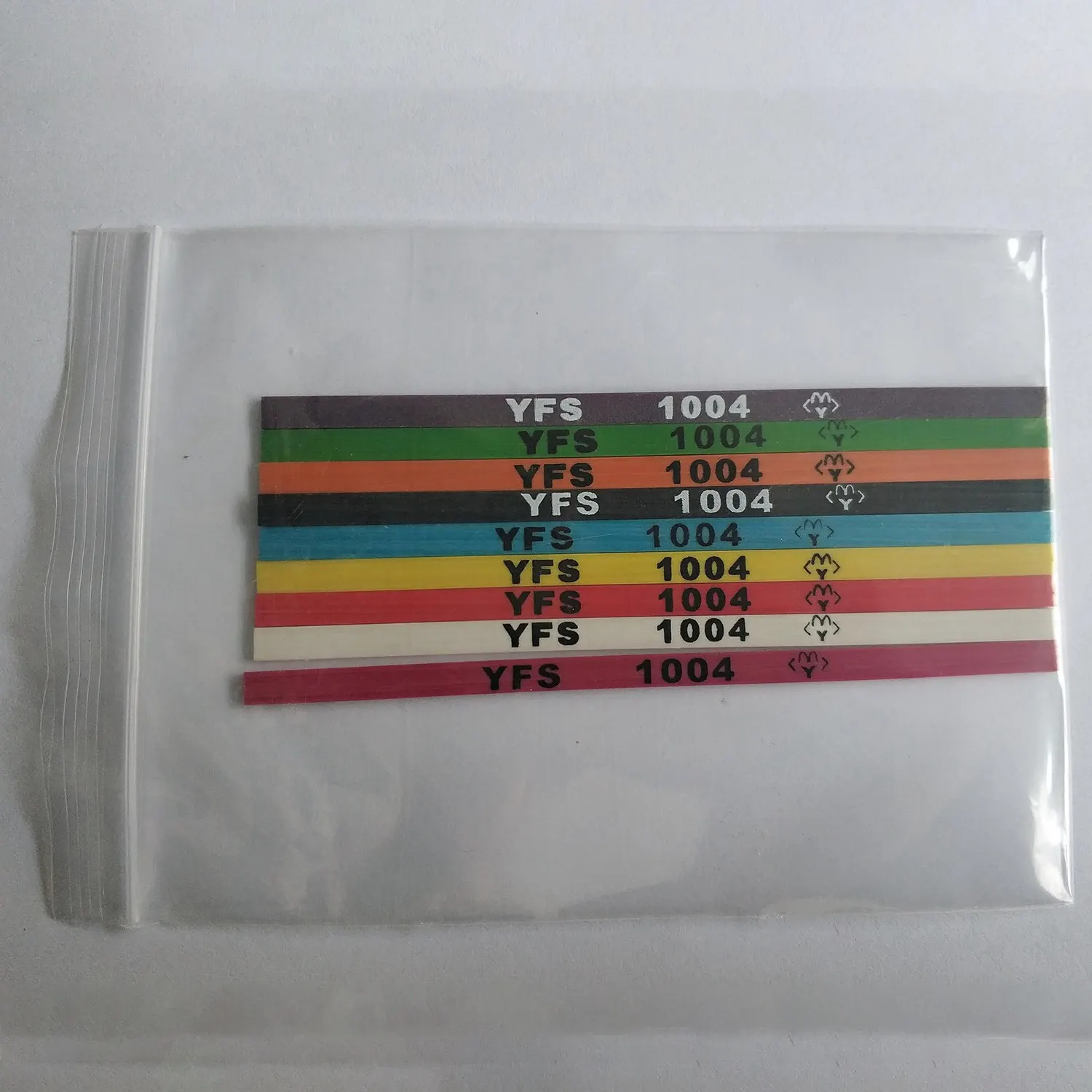 AA91 9 Pieces 100 x 4 x 1mm Fiber Whetstone Super Ceramic Whetstone for Mold Polishing + 1 Piece Clamp Bracket