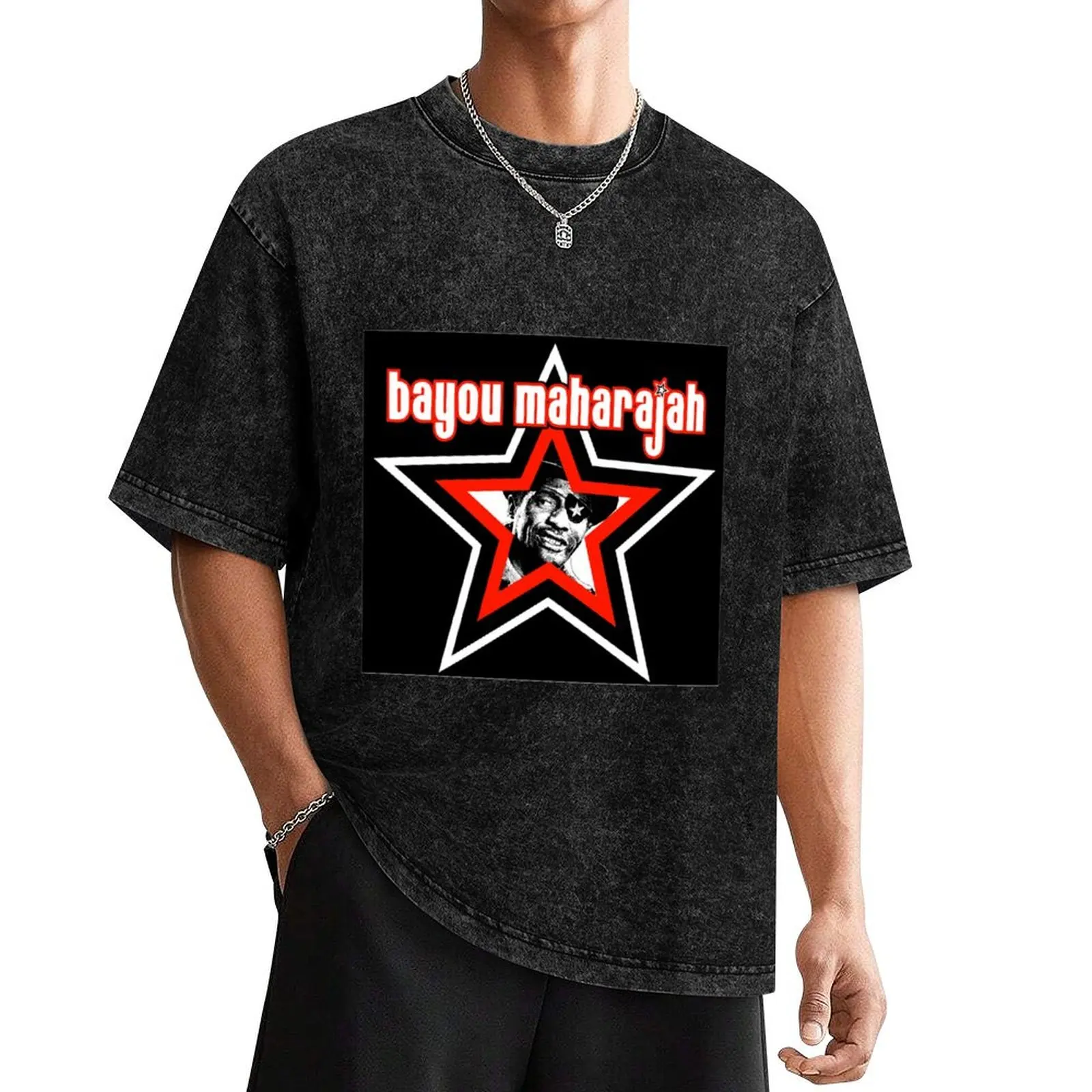 

Booker - Star - Bayou Maharajah T-Shirt summer top quick drying sweat t shirts for men