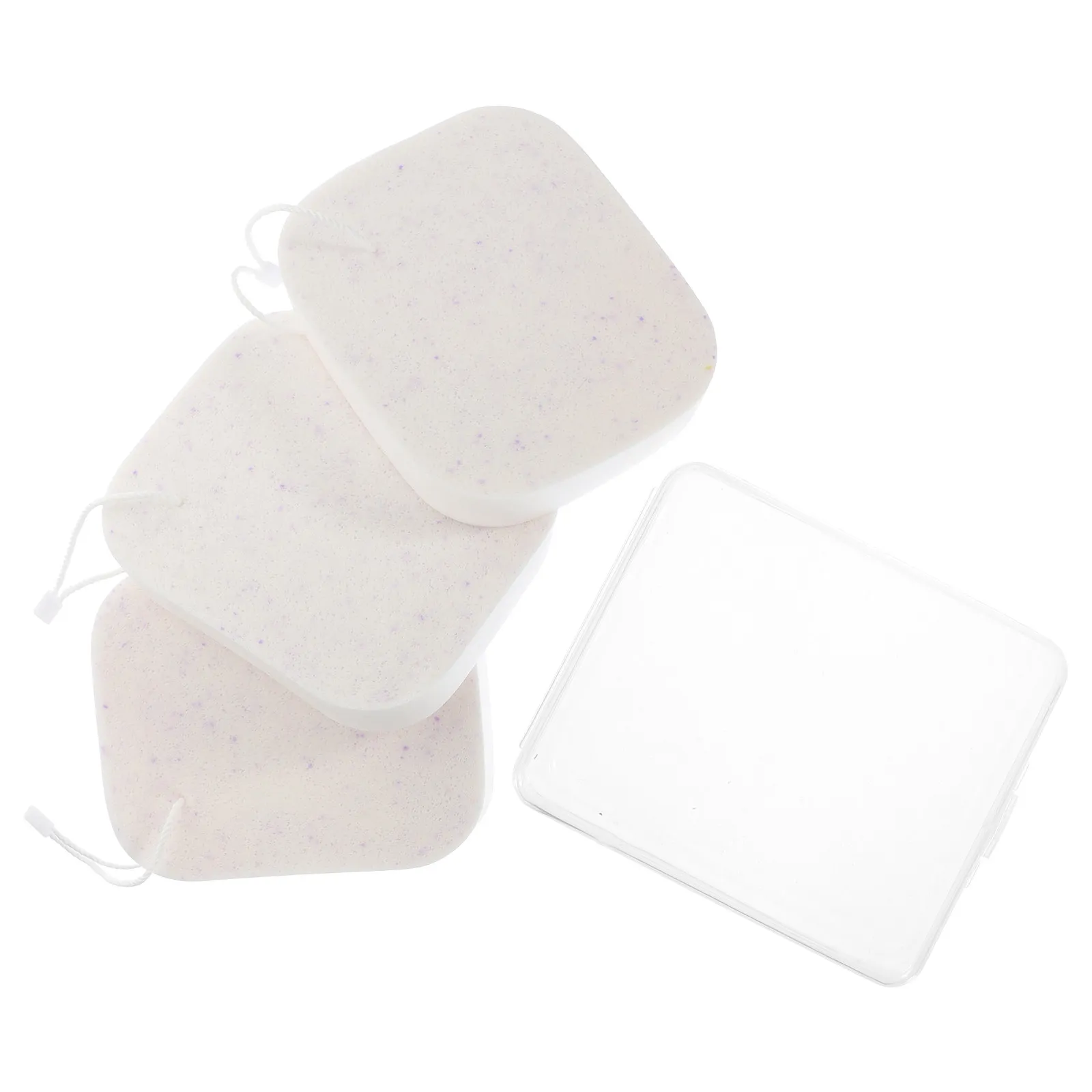 

1Set Soft Face Sponge Facial Cleansing Exfoliating Sponge Supple Comfortable Skin Deep Pore Cleanser Sponges for Facials
