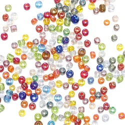 800/1600pcs 2mm Colorful Charm Czech Seed Beads Glass Spacer Loose Bead for Necklace Earrings DIY Jewelry Making Accessories