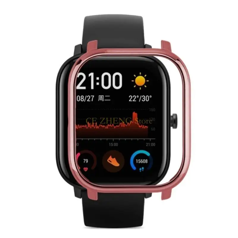 P8 스마트 워치를위한 스마트 워치 케이스 용 E56B Protector Rumpers Cover Cover