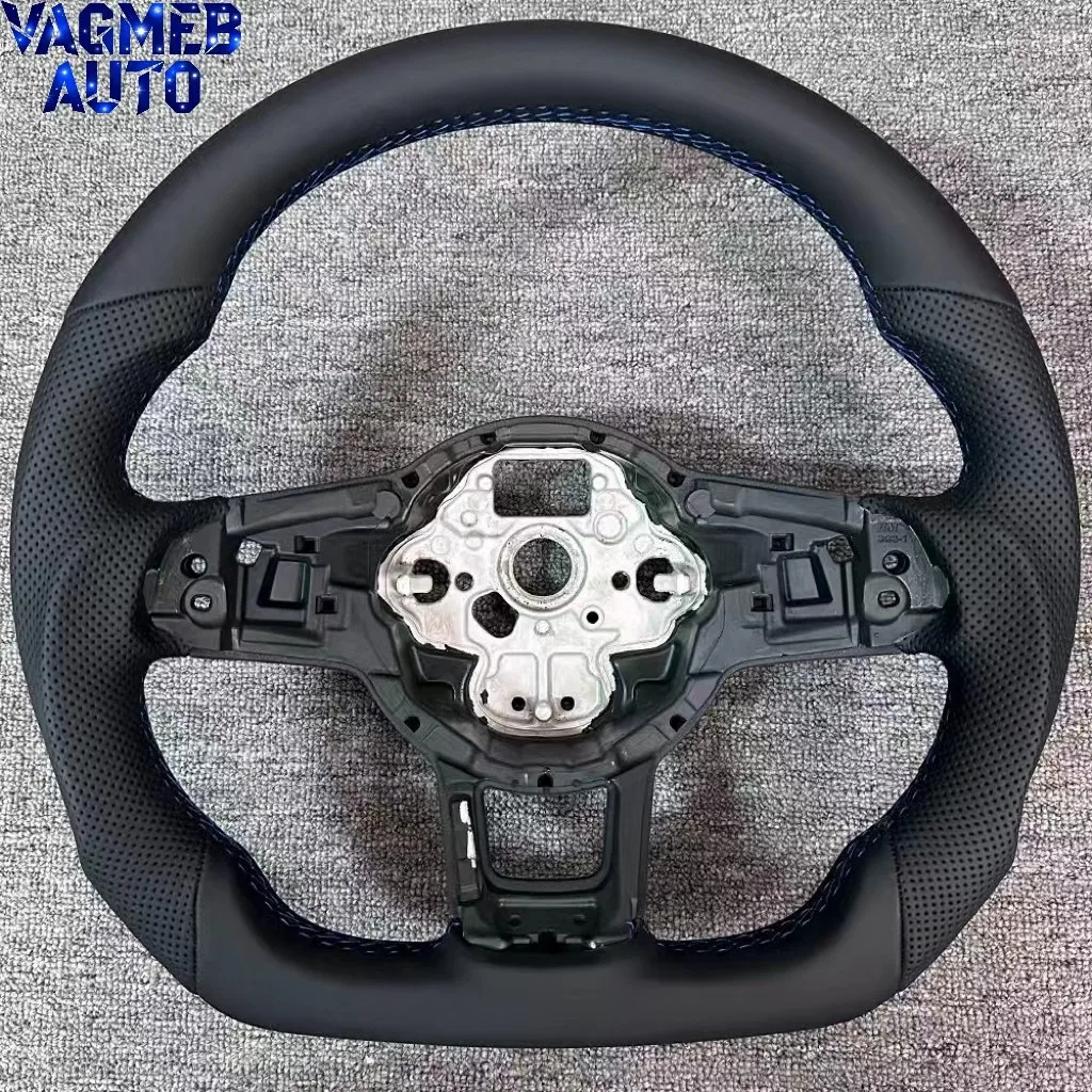 

Suede leather perforated material steering whee core for VW Golf MK7 7.5 GTI GTD GTE R Polo GTI Tiguan MK2 Passat B8