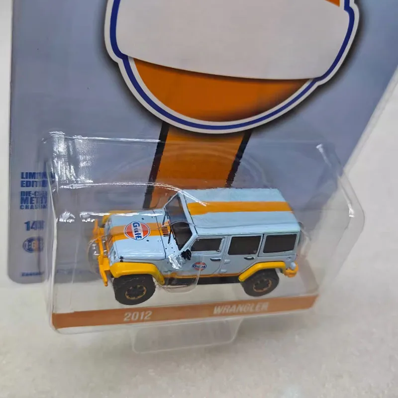 Greenlight Diecast مقياس 1:64 2012 نموذج سيارة محاكاة سبيكة رانجلر مجموعة ثابتة مزينة ألعاب العطلات هدايا تذكارية #3