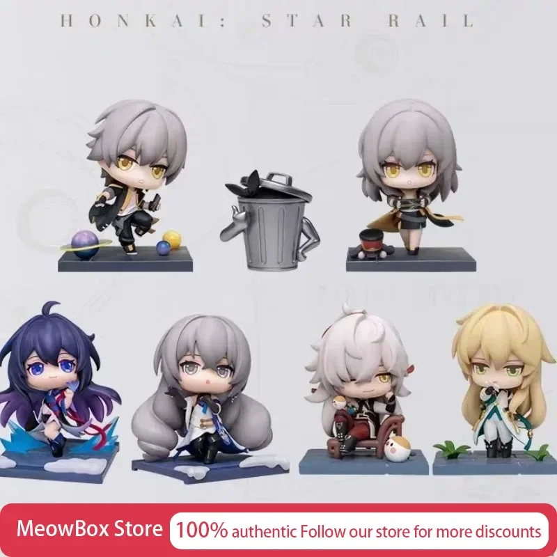 

Mihoyo Apex Toys Honkai Star Rail Chibi Figure Official Genuine Anime Game Peripheral Departure Theme With Anti Fake Label Doll