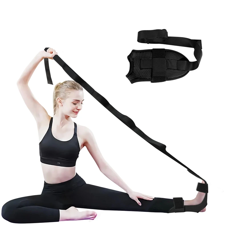 Fascia Stretcher Finally Flexible Again Yoga Strap Belt Trainning And Exercise Stroke Hemiplegia Rehabilitation Leg Stretcher