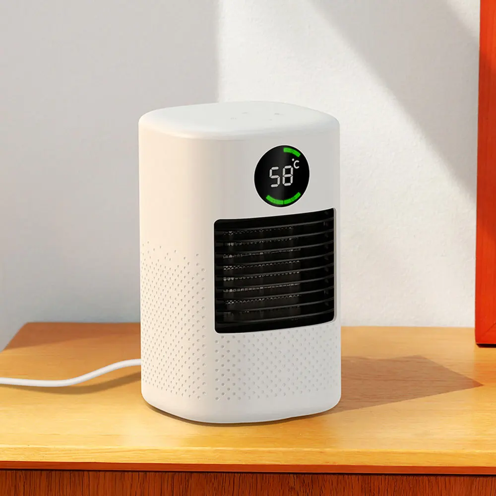 700W Mini แบบพกพา Fast ไฟฟ้าเครื่องทําความร้อน Touch Control พัดลมร้อนฤดูหนาวอุ่นป้องกันความร้อนสูงเกินไป Air เครื่องทําความร้อน 220V