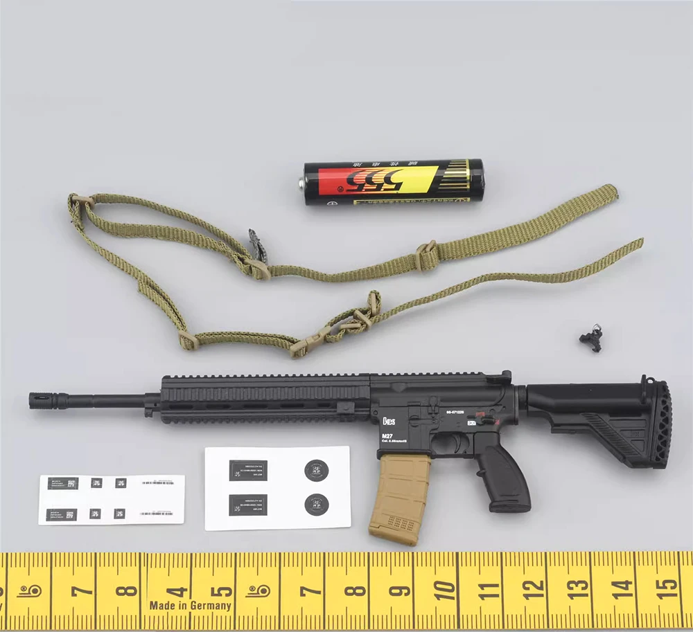 Easy&Simple ES GA1006 ES GA1006R US. Seal Army Soldier Toys Weapon Model Sling M27 Clip Not Real For 12\