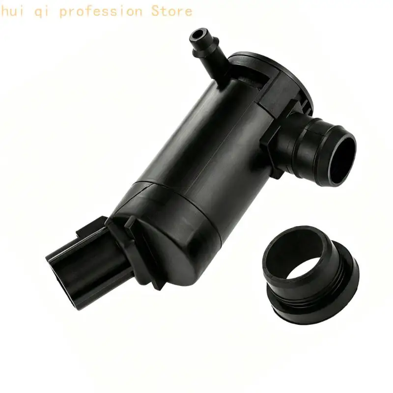 Schwarze ABS-Scheibenwaschpumpe 12 V mit zwei Flüssigkeitsanschlüssen 7L8Z-17664-A H8WE – Detail 5