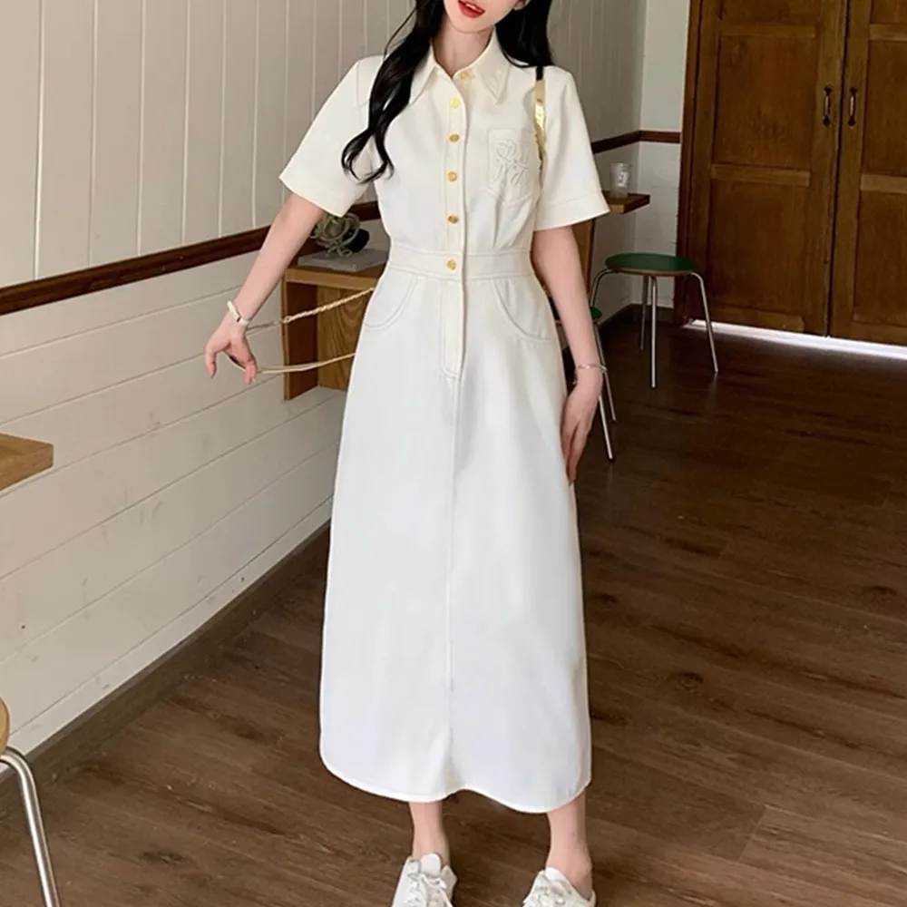 

Роскошная длинная юбка больших размеров с разрезом сзади, стройнящая, скрывающая недостатки фигуры, с эффектом утончения талии, для женщин